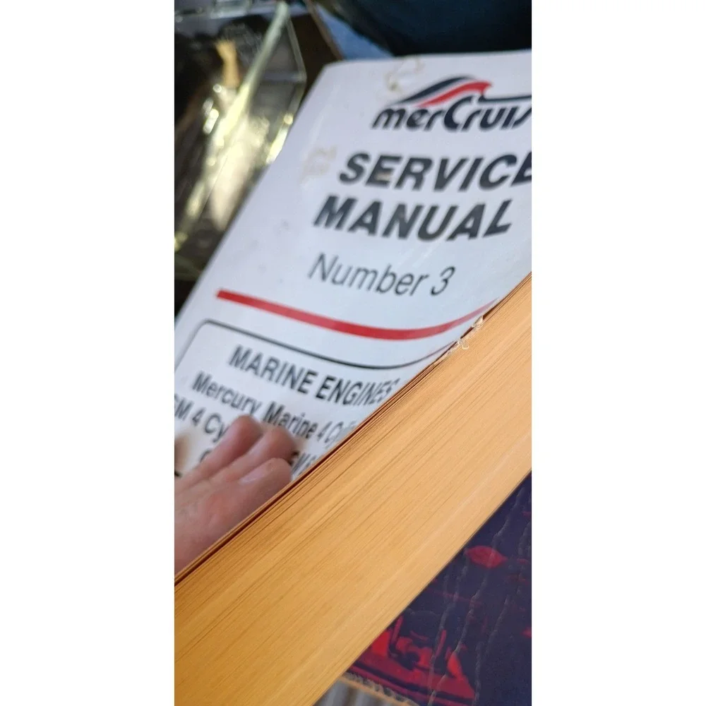 MerCruiser Service Manual Number 3 Marine Engines GM 4 6 V8 Book 2 90-95693 1988
